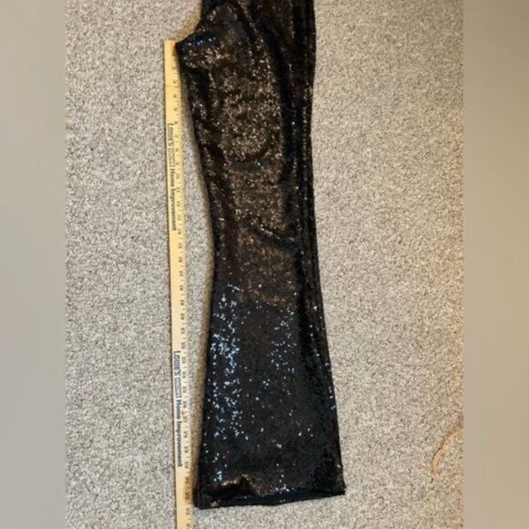 Commando sequins black pants size L - Picture 9 of 9